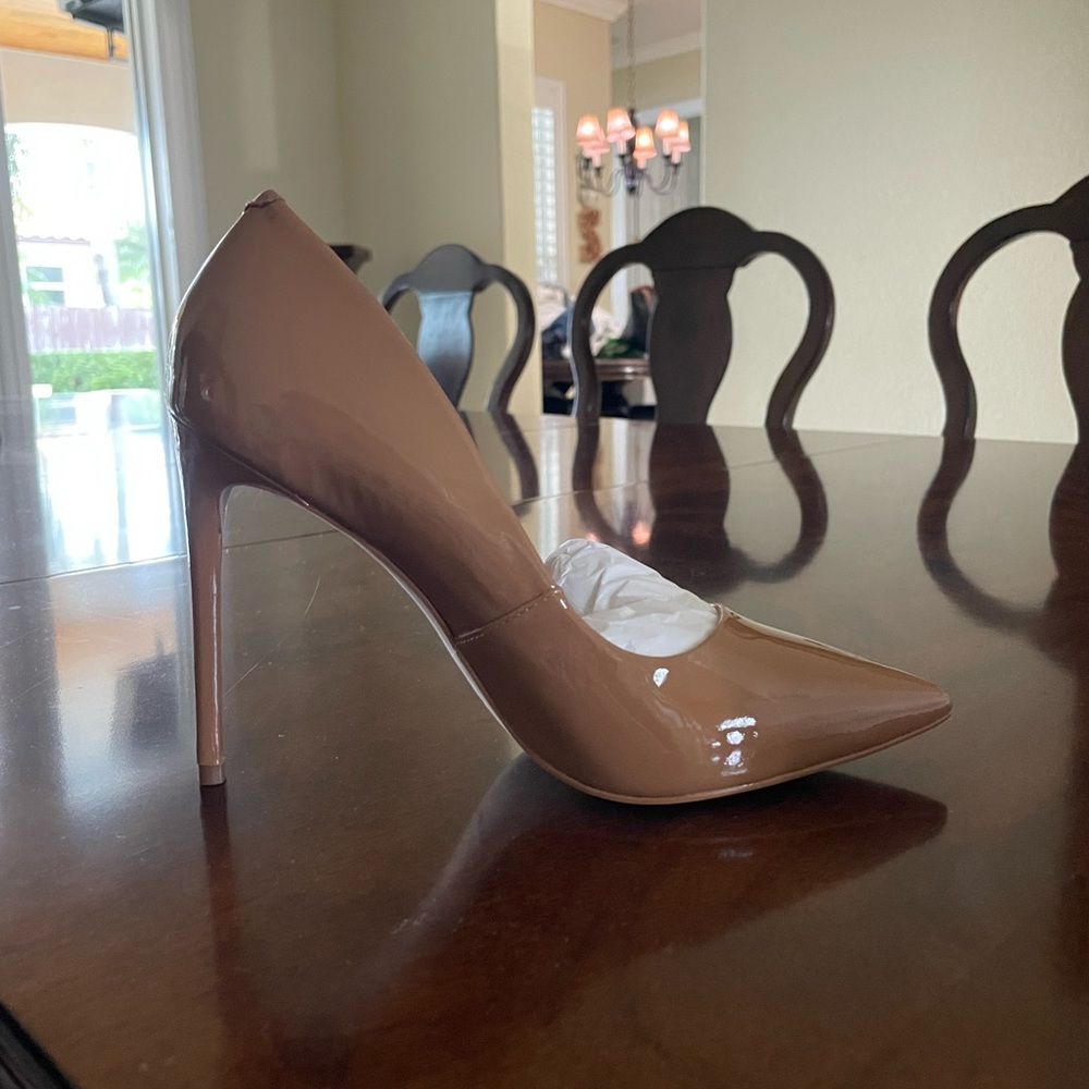 Steve Madden Vala Camel pat